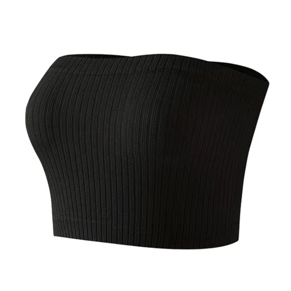 NWOT - Women’s 8pcs Ribbed Stretch Strapless Bandeau Bras (Multi Colored) - Picture 9 of 11